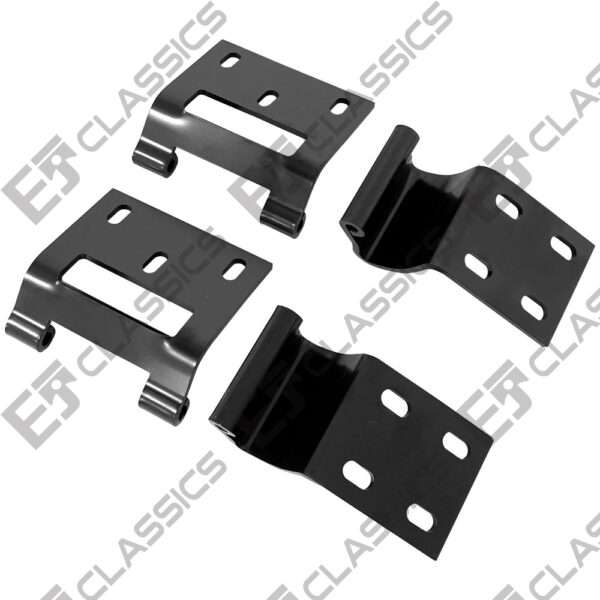 Hood Hinge 1971-1981 Pair 6 PCS, hardware view