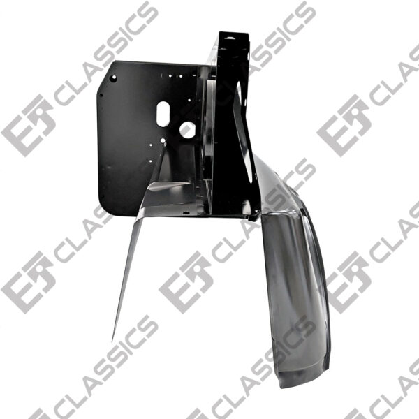 FRONT INNER FENDER/RADIATOR SUPORT RH 1971-1980, side view