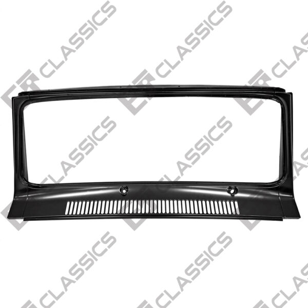 WINDSHIELD FRAME W/COWL GRILLE 1971-1980, front view