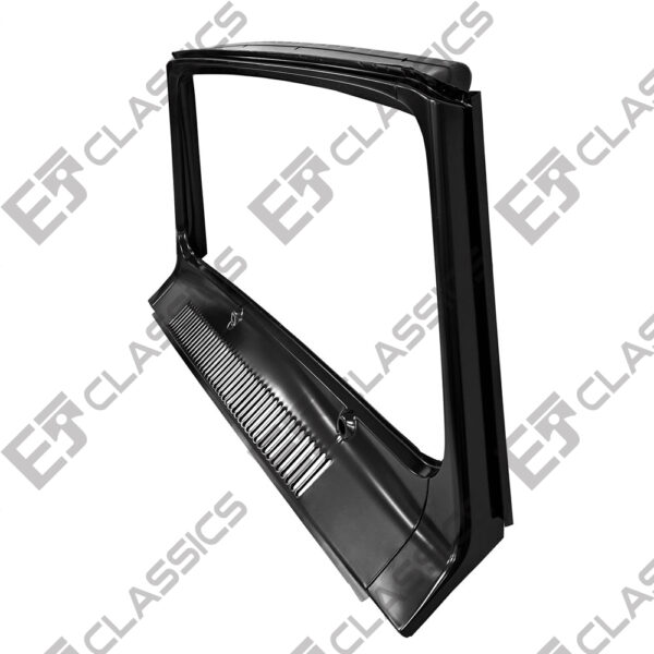 WINDSHIELD FRAME W/COWL GRILLE 1971-1980, side view