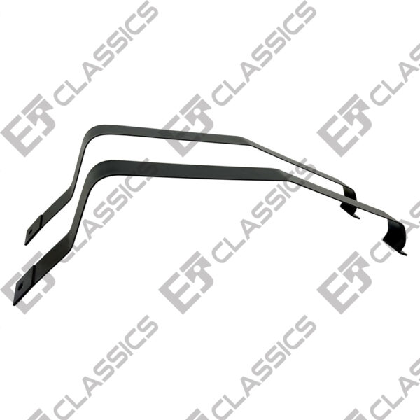 SC-T003 - side view of a black metal gas tank strip