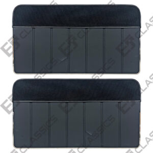 SCOUT II INTERIOR DOOR PANEL 77-80 PAIR W/STAINLESS FRAME